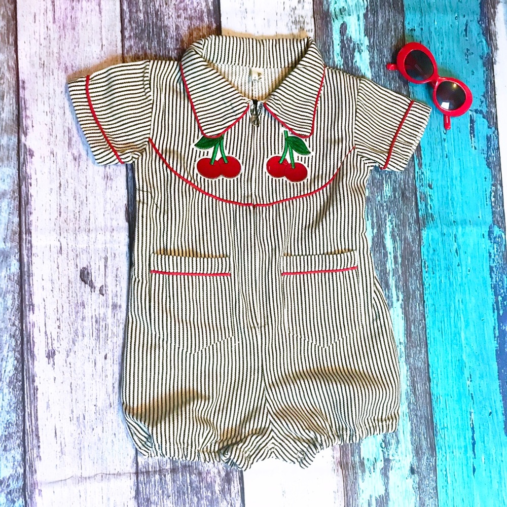 Cherry romper